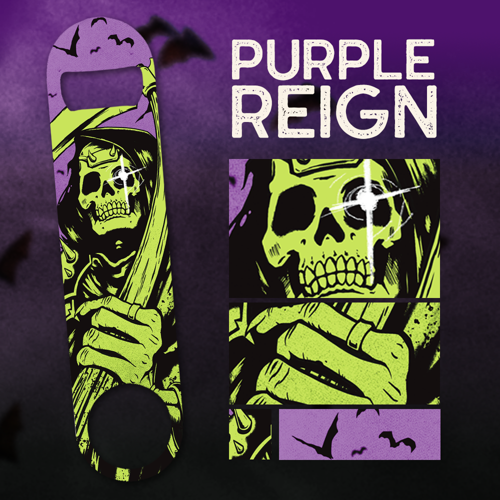 Purple Reign Bottle Opener